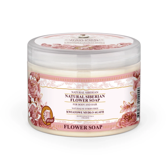 Kwiatowe Mydło do Ciała i Włosów, 500ml